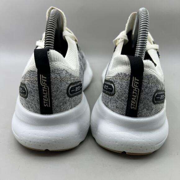 Brooks Glycerin Stealthfit 20 Running Shoes Women Size 9 White Gray Low Sneakers - Picture 4 of 9